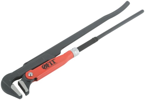 Ключ трубный газовый 90гр (тип L) инстр.сталь 1.5дюйм (400мм) FIT 70372 фото 2