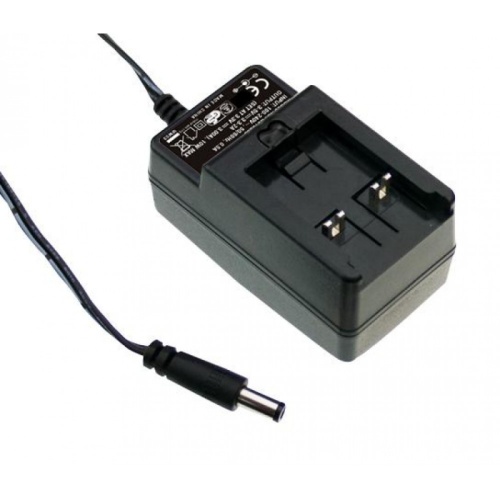 Адаптер AC-DC, 24Вт, вход 90...264B AC, 47...63 Гц, 135...370B DC, выход 18В/1.33A, изоляция 4242B AC, 81x43x40,5мм, -10...+50С, ТРЕБУЕТСЯ СЕТЕВАЯ ВИЛКА AC PLUG-EU | код GE24I18-P1J | MeanWell