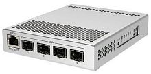 Коммутатор MikroTik CRS305-1G-4S+IN (L3) 1x1Гбит/с 4xКомбо(10GBase-T/SFP+) 4SFP+ управляемый | код 2018369 | MIKROTIK