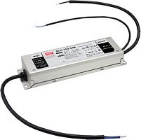 Источник питания AC-DC, 150Вт, IP67, вход 100…305В AC, 47…63Гц/142…431В DC, ККМ, выход 21...42В/3,57А, изоляция 3750В AC, в кожухе 219х63х35,5мм, -40…+70С, димминг 3 в 1 | код ELG-150-42B | MeanWell