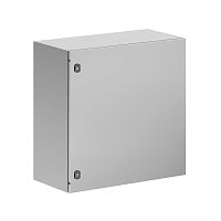Корпус навесной STH с М/П из нержавеющей cтали AISI316 ВxШxГ 800x800x400 мм, с фланцем, IP66 | код R5STH0884F-316 | DKC