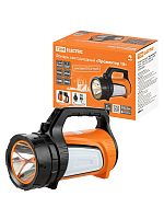 Фонарь светодиод. Прожектор 10, аккум., 10 Вт LED+12 SMD+12 SMD, 350 лм, 3,7 В 2,4 А*ч, USB, TDM | код SQ0350-0003 | TDM