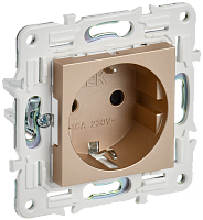 SKANDY Роз. с з/к/ш 16А б/к SK-R06Sa песоч. IEK | код SK-R14-16-1-K98 | IEK