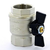 Кран шаровой 1'1/4 ВВ бабочка OREGON серия 302 полный проход (03020077) | код RG008TC8L07PAH | Bugatti