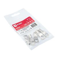 Наконечник силовой медный луженый JG-16-8-6 (ТМЛ) (уп.5шт) | код jg-16-8-6r | EKF