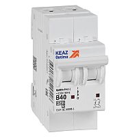 Выключатель автоматический модульный OptiDin BM63-2B40-4,5-УХЛ3 | код 329514 | КЭАЗ