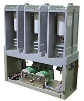 Контактор вакуумный КВТ-6-2,5/250D-3 У3, трёхполюсный, 250А, 380В, 3з+3р, нереверсивный, без реле, IP00 (ЭТ) | код ET006807 | Электротехник