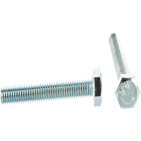 Болт ГОСТ 7798-70 М8х40 шестигранная голова полная резьба класс прочности 8.8 покрытие цинк | код A02000804033105 | РФ