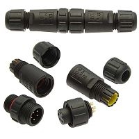 Разъём герметичный SZC-190 5pin (IP68), 5 контактов | код 106760 | SZC