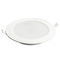 Светильник светодиодный ДВО-24w 6400K 2160Лм slim белый Feron.ONE | код 51187 | Feron