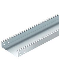 Лоток листовой кабельный LKSU 640 FT RU, 60х400х3000 мм, S=0,9 мм, неперфорированный, сталь, горячее оцинкование | код 6837434 | OBO Bettermann