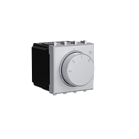 Механизм управления вентиляторами модульный, Avanti, Закаленная сталь, 2модуля | код 4404172 | DKC