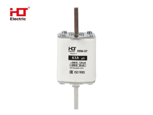 Плавкая вставка предохранителя ППН-37, габарит 2, 400/63А HLT | код 091-01-051 | HLT Плавкая вставка предохранителя ППН-37, габарит 2, 400/63А HLT | код 091-01-051 | HLT