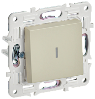 SKANDY Выключ. 1-кл. прох. с инд. 10А SK-V08B беж. IEK | код SK-V12-1-10-K10 | IEK