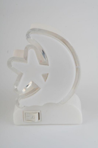 Светильник светодиодный NL-248 220В ночник с выкл. бел. Camelion 14355 фото 5