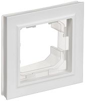 Рамка 1-м BRITE РУ-1-БрАБ-44 IP44 арктич. бел. IEK BR-M12-44-K91