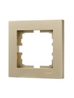 VESNA Рамка 1-ая горизонтальная б/вст золото | код 742-3600-146 | LEZARD