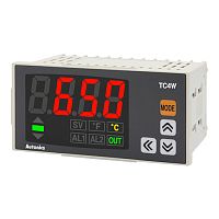 Температурный контроллер, DIN 96х48 мм, одиночный 4-значный дисплей, ПИД регулирование, релейный и ТТР выход, 1 аварийный выход, 100-240 В~ | код TC4W-14R | AUTONICS