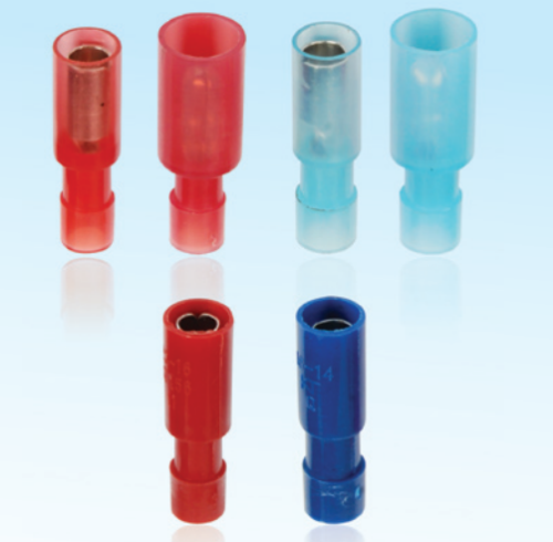 100941 Разъем штекерный виброустойчивый изолир. ВРШИ-П(н) 1.5-4 (20шт/уп), упак | код 100941 | SILAT