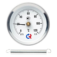 Термометр БT-30 Dy 63 накладной, 0-150* (кл. точн. 2,5) | код. БТ-30-150 | VALTEC