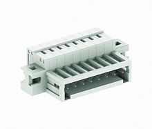 435410/010 Вилки каб. MCS с крепеж.фланцем шаг 3.5мм, 10 конт., бел., шт | код 435410/010 | SUPU