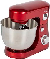 Миксер планетарный Kitfort КТ-1308-1 600Вт красный | код 385546 | KITFORT