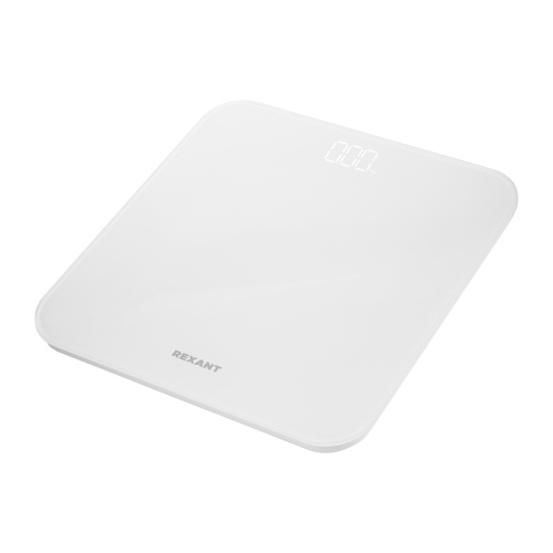 Весы напольные электронные, белые/стекло/до 180 кг REXANT | код 72-1010| REXANT
