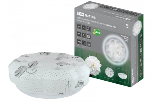 Светильник светодиодный LED СПС 12 15Вт 4000К D35см, Кристалл TDM | код SQ0329-0162 | TDM