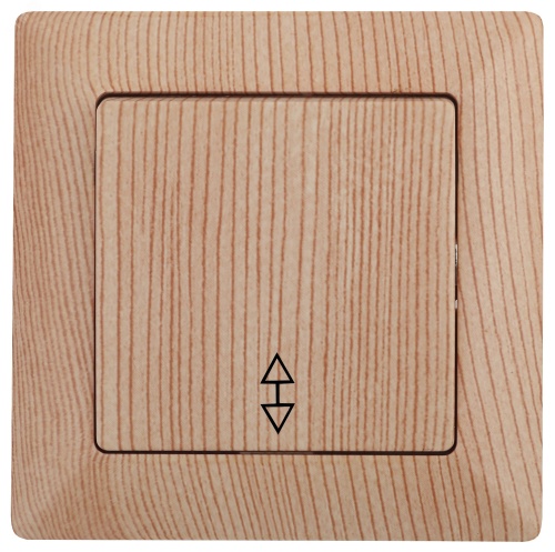 Переключатель, 10А-250В, СУ, Solo, сосна,4-103-11 | код Б0043283 | ЭРА