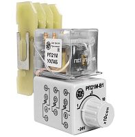 Реле времени РП-21М 003В1 10…100с 12В пост. с розеткой тип 2 | код A8120-76913629 | ВНИИР