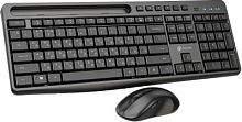 Клавиатура + мышь Оклик S275W клав:черный мышь:черный USB беспроводная slim Multimedia (1993113) | код 1993113 | Oklick