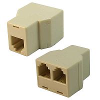 Разъём RJ RUICHI GCT11-2-6P4C, 2 гнезда | код 83078 | Ruichi
