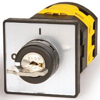 Серебр.площадка и ручка с ключом, 48х48, отв. 22 мм | код AZ5701 | DKC