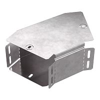 Угол горизонтальный 45 градусов с крышкой Стандарт 150х100 Промрукав | код PR16.0428 | ПРОМРУКАВ