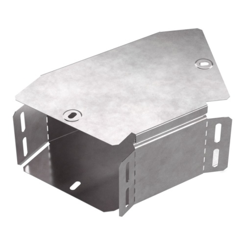 Угол горизонтальный 45 градусов с крышкой Стандарт 150х100 Промрукав | код PR16.0428 | ПРОМРУКАВ Угол горизонтальный 45 градусов с крышкой Стандарт 150х100 Промрукав | код PR16.0428 | ПРОМРУКАВ