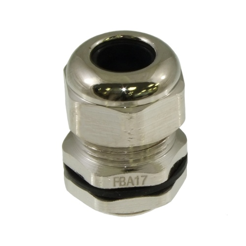 Кабельный ввод ZTM-ELECTRO FBA17-10, никелированная латунь | код 109601 | ZTM-ELECTRO