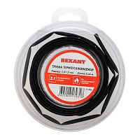 Трубка термоусаживаемая 3,0/1,5 мм черная, ролик 2,44 м REXANT | код 29-0006 | REXANT