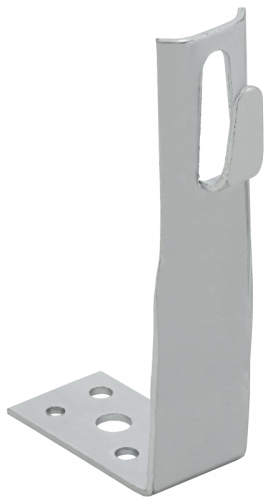 Дер. пр. кр. 6-8мм угловой h=150мм оц. сталь IEK | код ZDP87-11-1-68-150 | IEK