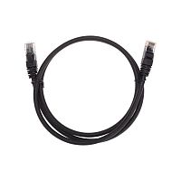 Патч-корд U/UTP CAT 6 RJ45-RJ45 26AWG LSZH черн. 1м | код 02-0292-1 | Rexant