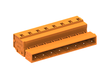 478406 Вилка каб., MCS, горизонт., шаг 7.62мм2, 6 конт., оранж., шт | код 478406 | SUPU