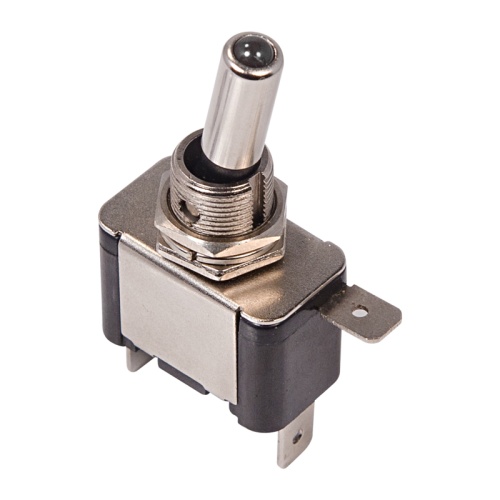 Тумблер 12V 25А (3c) ON-OFF однополюсный с синей LED подсветкой REXANT | код 36-4331 | REXANT