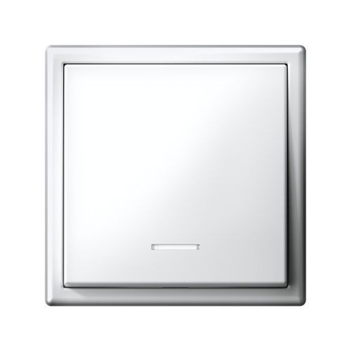 Выключатель кнопочный 1-кл. ArtGallery 10А с подсветкой механизм бел. SE GAL000116 фото 4