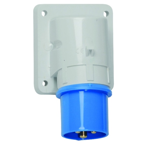 Вилка настенная 16А 3p (2P+PE) 230В,6h, IP44 Bals 261 | код 261 | Bals