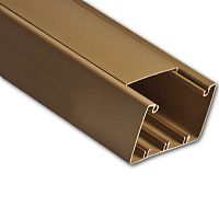 Кабель-канал 100х60 коричневый | код РКК-100х60-К | Ruvinil