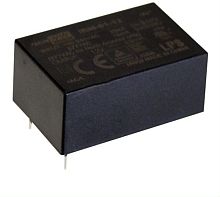 Источник питания AC-DC, 1Вт, вход 85…305В AC 47…63 Гц, 120...370B DC, выход 24В/42мА, изоляция 3000В AC, в корпусе на плату 33.7х22.2х15мм, -30...+85C, монтаж в отверстия | код IRM-01-24 | MeanWell