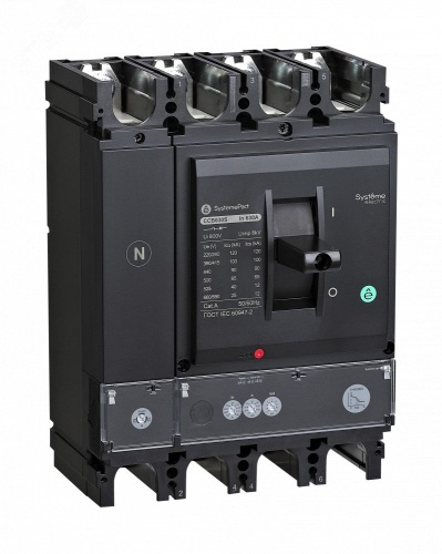 АВТ.ВЫКЛ SYSTEMEPACT CCB400 50KA 4P4D S2.3 400A РЫЧАГновинка | код SPC400N40023L4DF | Systeme Electric