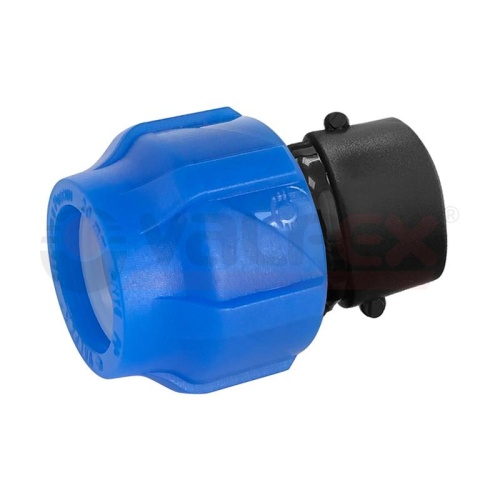 Муфта компрессионная соединительная с внутренней резьбой 63х1 1/2дюйм (16/4) | код 121001263112 | VALFEX