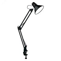 Светильник настольный под лампу E27 х60 Вт 220-240В IP20 480х165 мм Черный струбцина GTL Gauss | код GT0012 | GAUSS