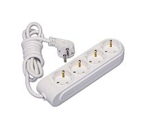 Удлинитель 4х10м с заземл. 16А IP20 защ. шторки Makel N4210083