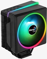 Устройство охлаждения(кулер) Aerocool Cylon 4F ARGB Soc-AM5/AM4/1151/1200/2066/1700 черный 4-pin 14-26dB Al+Cu 145W 550gr Ret (CYLON 4F ARGB PWM 4P) | код 2003975 | AEROCOOL